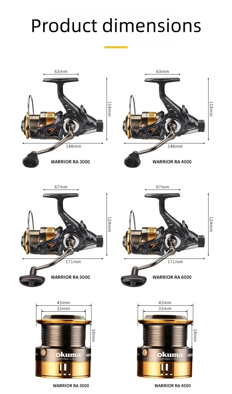 Okudas neues Ganzmetall-Spinnrad, mit flexibler Bedienung und doppeltem Entladungs- und Bremsdesign. – Detail 5