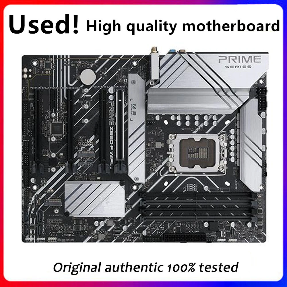 Per Scheda Madre Prime Z690-P Wifi Lga 1700 Per Intel Z690 Ddr5 Usb3.0 M.2 Scheda Madre Desktop Originale Nvme Scheda Madre Usata