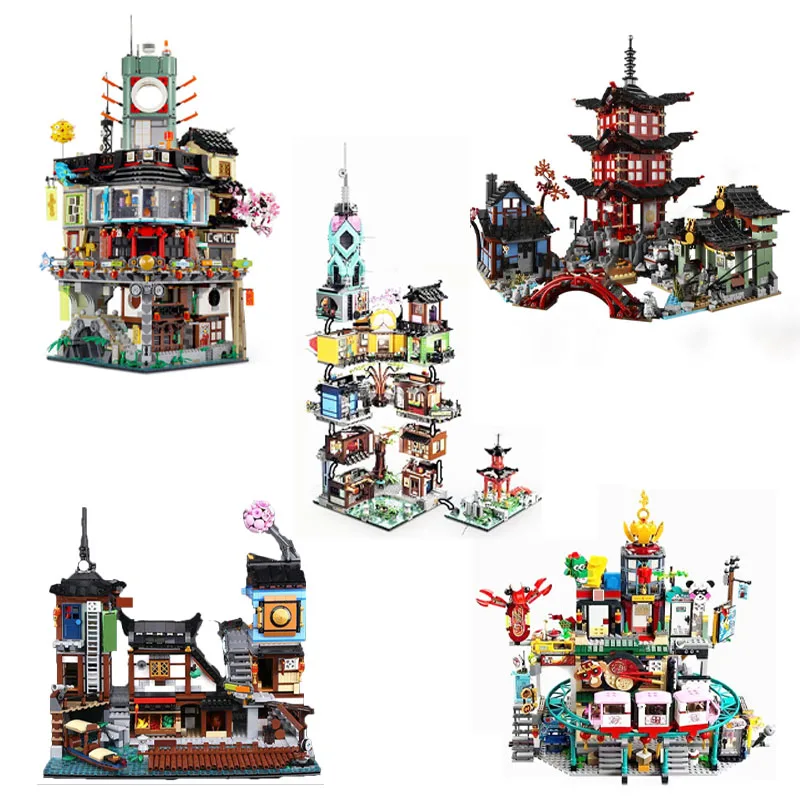 Famosi Blocchi Di Costruzione Della Serie Di Film Compatibili 71741 70620 70657 70751 80036 Modello Regalo Per Bambini Regali Di Natale Di Compleanno