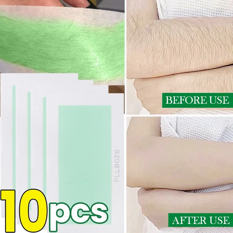 1/3/5/10Pcs Professional Hair Removal Wax Strips for Face Leg Lip Eyebrow Arm Body Fast Hair Remove