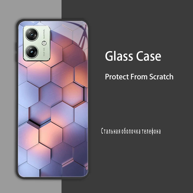 Premium Tempered Glass Hard Cover Case - Ultimate Protection