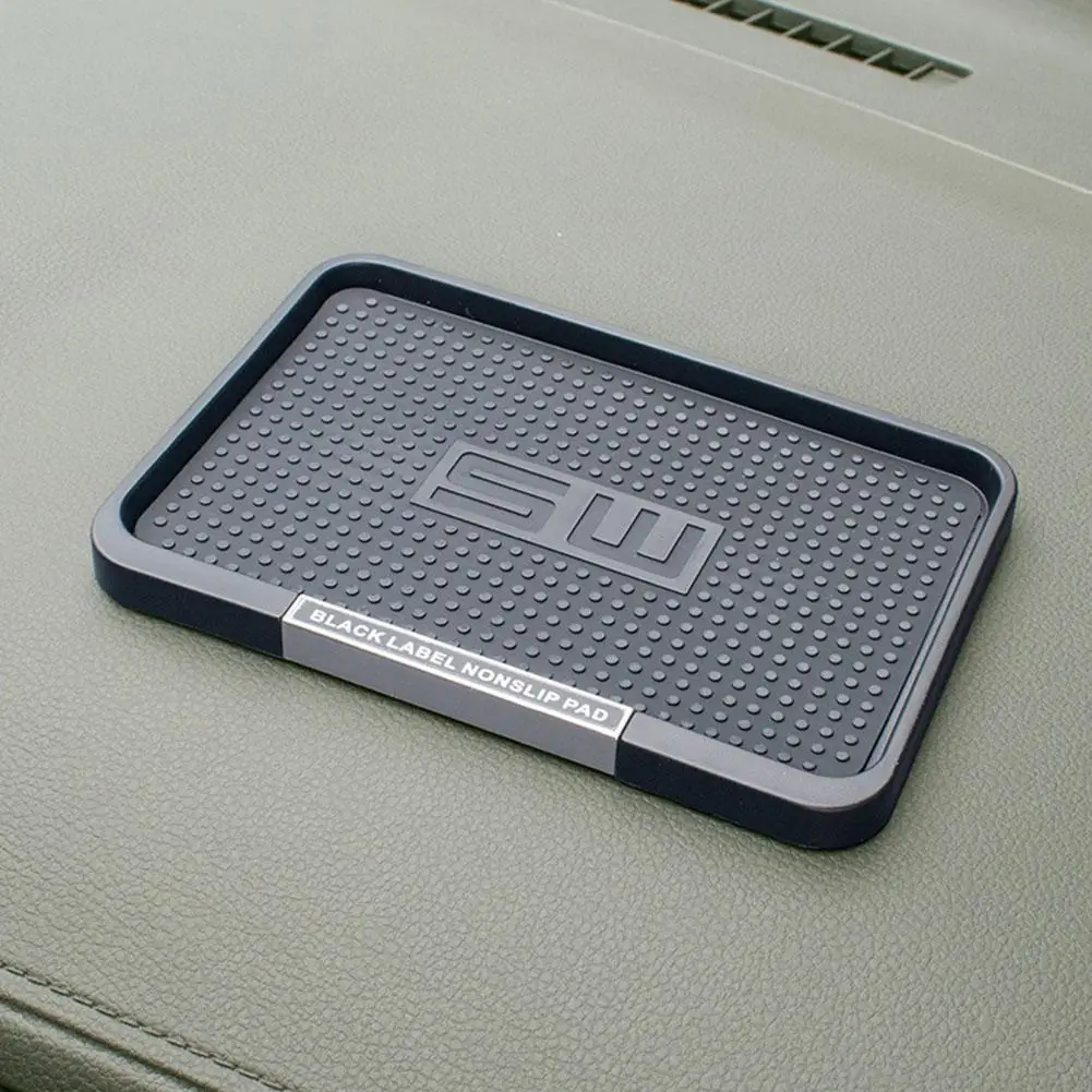 Car Dashboard Silicone Mat Anti Slip Phone Holder Storage Mat Dashboard For Cell Phone Sunglasses Placement Interior Accessories car non slip mat car dashboard mat non slip dash mat silicone anti slip pad silicone anti skid pad dashboard phone holder dash phone holder