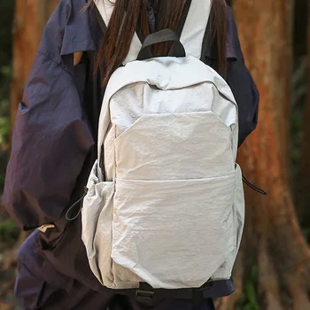 Zaino Casual da Viaggio in Nylon Unisex Grande Capacità 36-55L Traspirante Comodo per Uso Quotidiano Borsa per Laptop da 14 Pollici