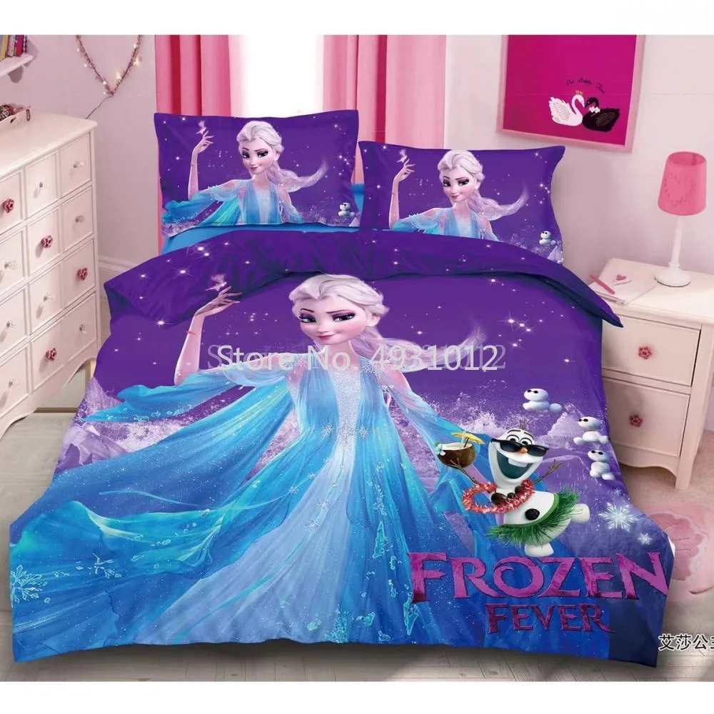 FROZEN 2 bedding Cotton Disney Single Bed Duvet cover 140x200 Pillow case 50x75 