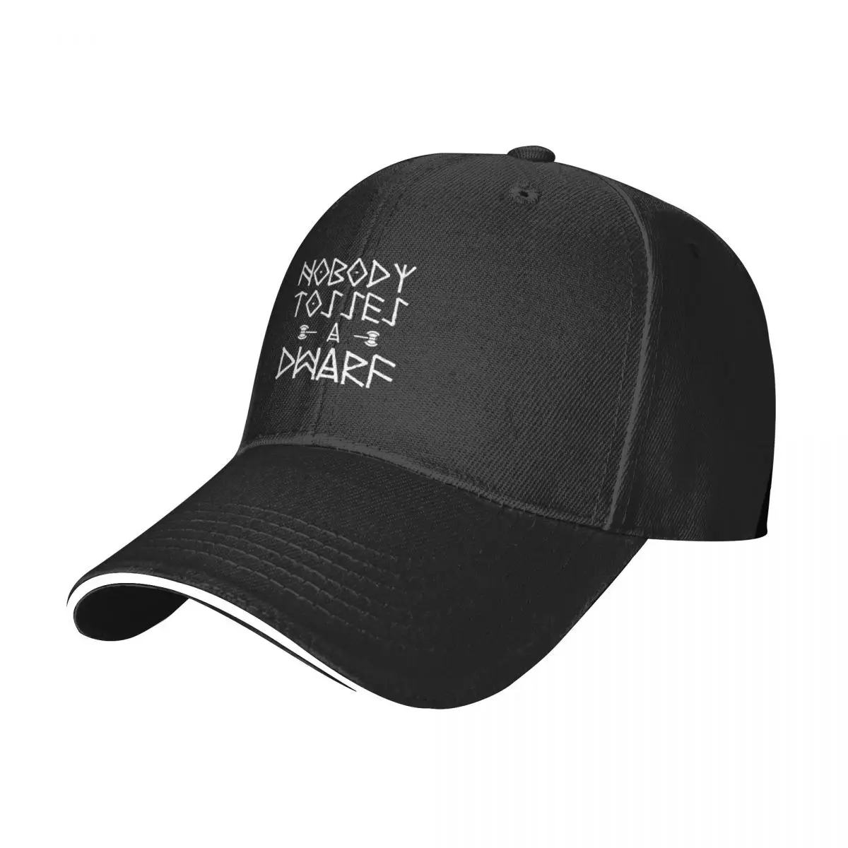 

New Nobody Tosses A Dwarf Baseball Cap Cosplay Snap Back Hat Military Cap Man Women Hat Men'S