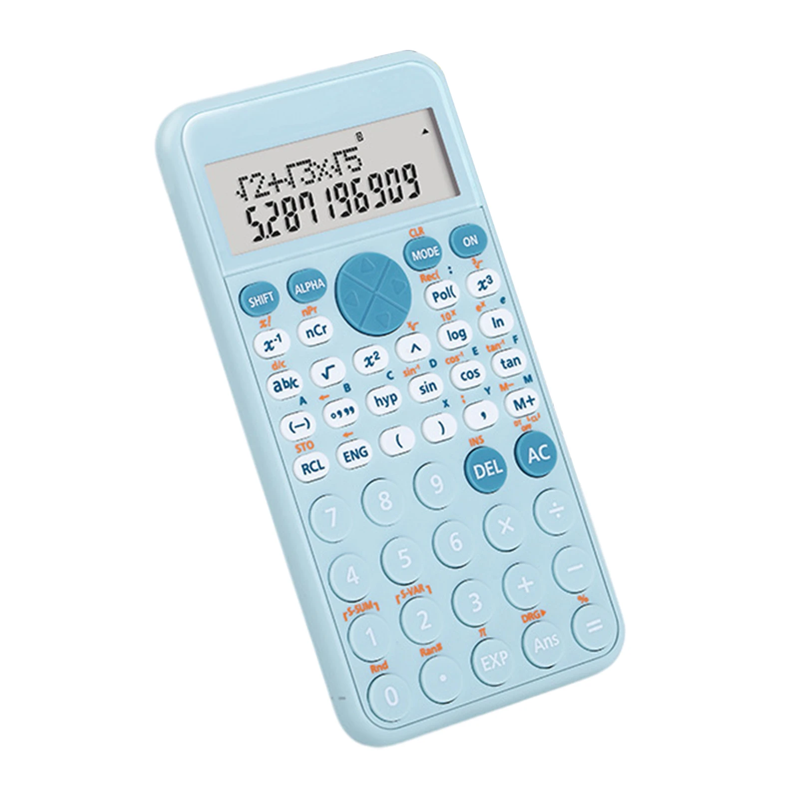 Calculadora Científica portátil de 10 dígitos, calculadora de escritorio de  2 líneas con pantalla LCD grande, calculadora de bolsillo pequeña para| | -  AliExpress