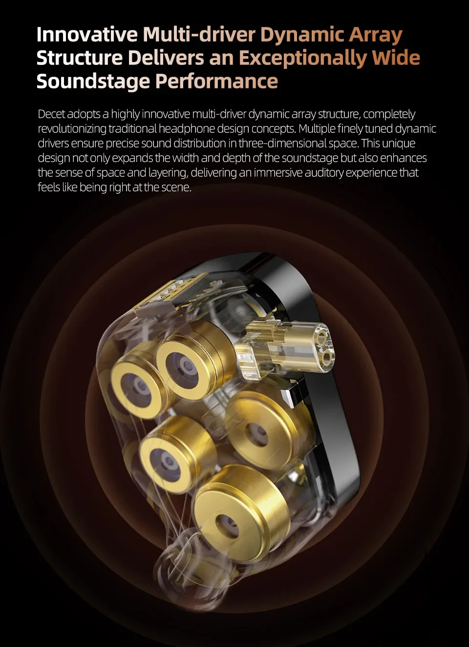 KZ Decet 10 Unit Upgraded Drive 5DD Dynamic Drive Earphones Adjustable Earbuds HIFI In Ear Wired Gaming Earphones 2PIN Cable