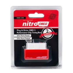 ECO OBD2 Chip Fuel - Saving Tuning and Diagnostic Tool (Red)