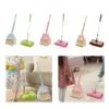 Mop Children Cleaning Broom Dustpan Set, Mini Dustpan and Broom for Children, Kids Broom and Dustpan Set, 4