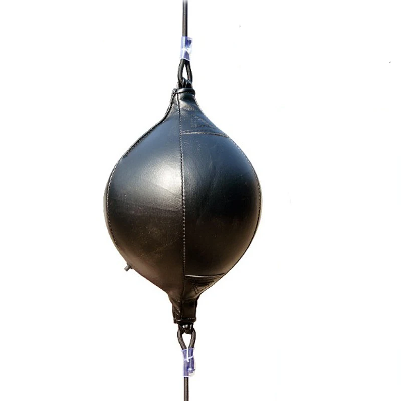 PU Boxing Training Punching Bag Fitness Muay Thai Double End Boxing Speed Ball Pear Inflatable Equipment Bodybuilding