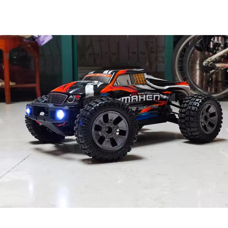 1/10 High Speed 4-Drive Rc Off-Road Remote Control Short Card Carbon Brush Brushless Two Versions Contain 2 Shells 3