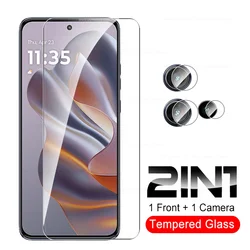 Dual - Feature Camera Lens and Screen Protector Glass - 2024 Edition, 6.4'' - Moto Edge 50 Neo (2in1 1Front 1Camera)