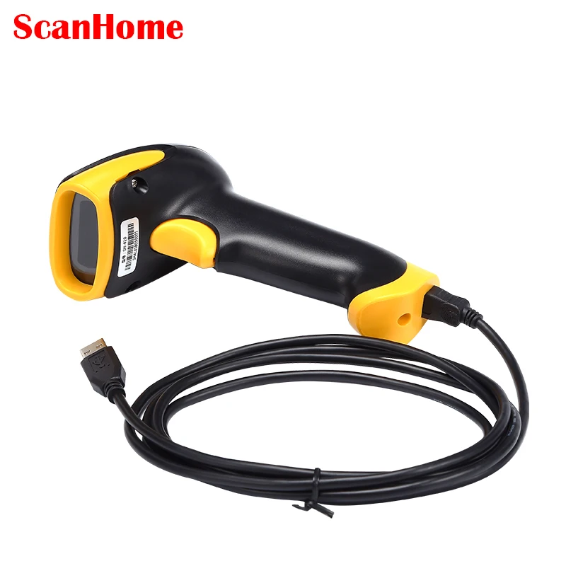 ScanHome Handheld Barcode Scanner 1D/2D QR codePDF417 USB RS232TTLserial Code Scanning Machine SH-410