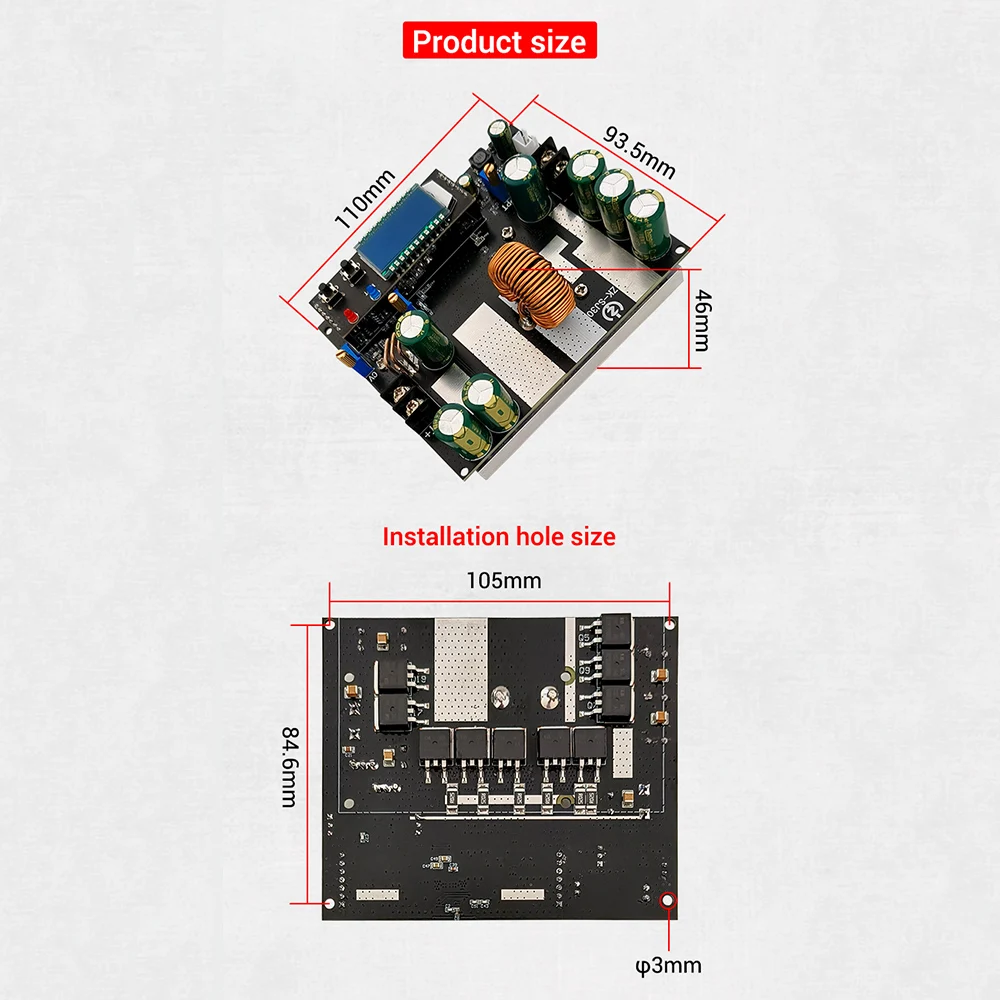 Down, 700W, DC 6-80V a 1.3-78V, 30A,