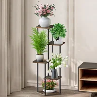Plant Stand and Flower Stand Storage Shelf 4/5/6 Tier Flower Shelf Planter Rack Storage Organizer Display Indoor Garden Balcony 1