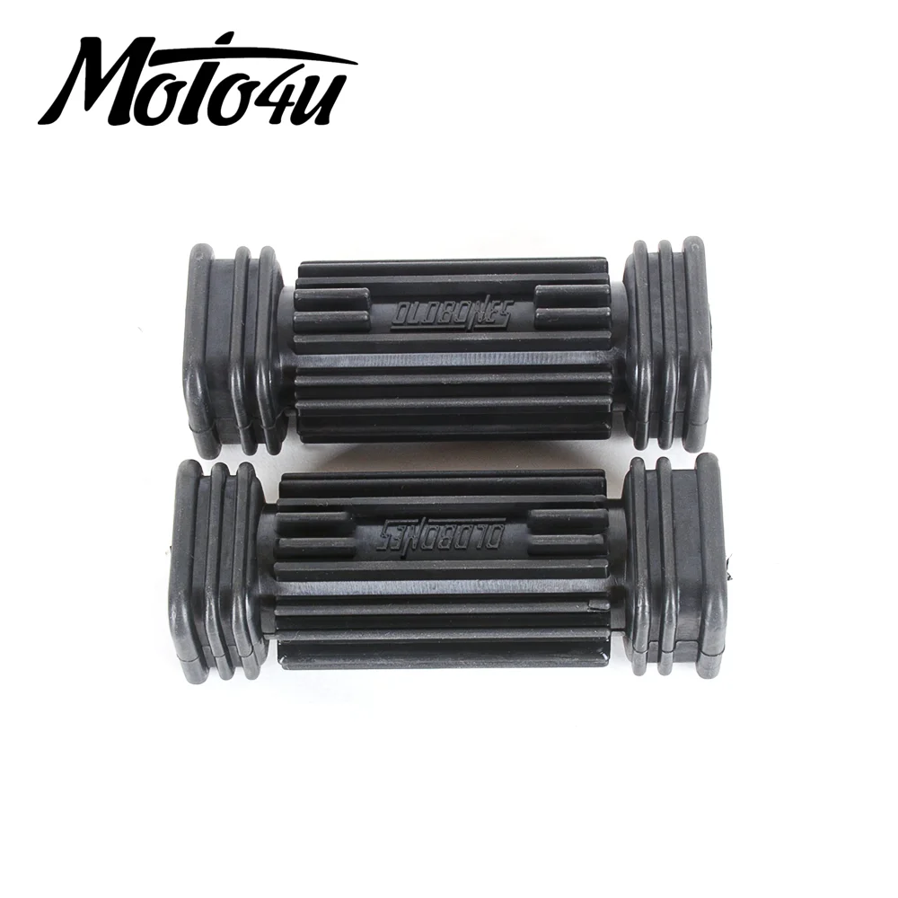 Pedana Poggiapiedi In Gomma Per Moto Quadrata Per Bmw R100 R90 R80 R75 Gemelli