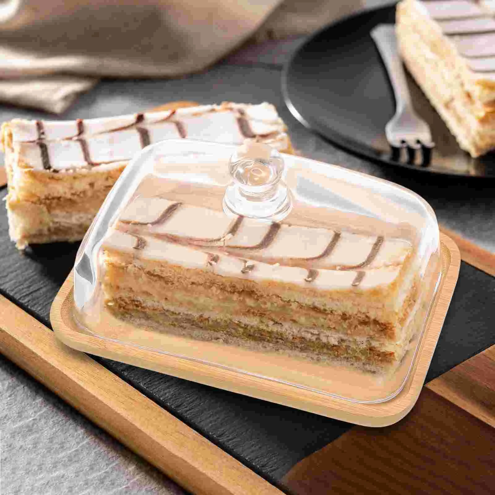 

Of Household Dessert Tray Cake Plate Convenient Plate Glass Plate Dessert Cake Plate Western Food Plate Butter Plate