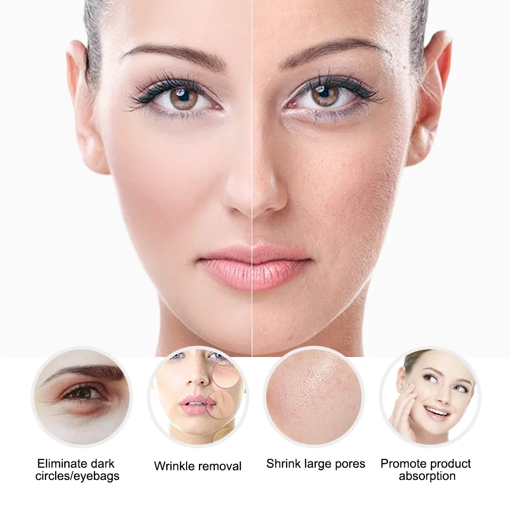 New 2024 Sliming Dcool Portable Cool Hot EMS For Skin Tightening Anti Puffiness Facial Electroporation Machine Beauty Device 6