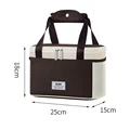 Insulated bag 10 (small brown)