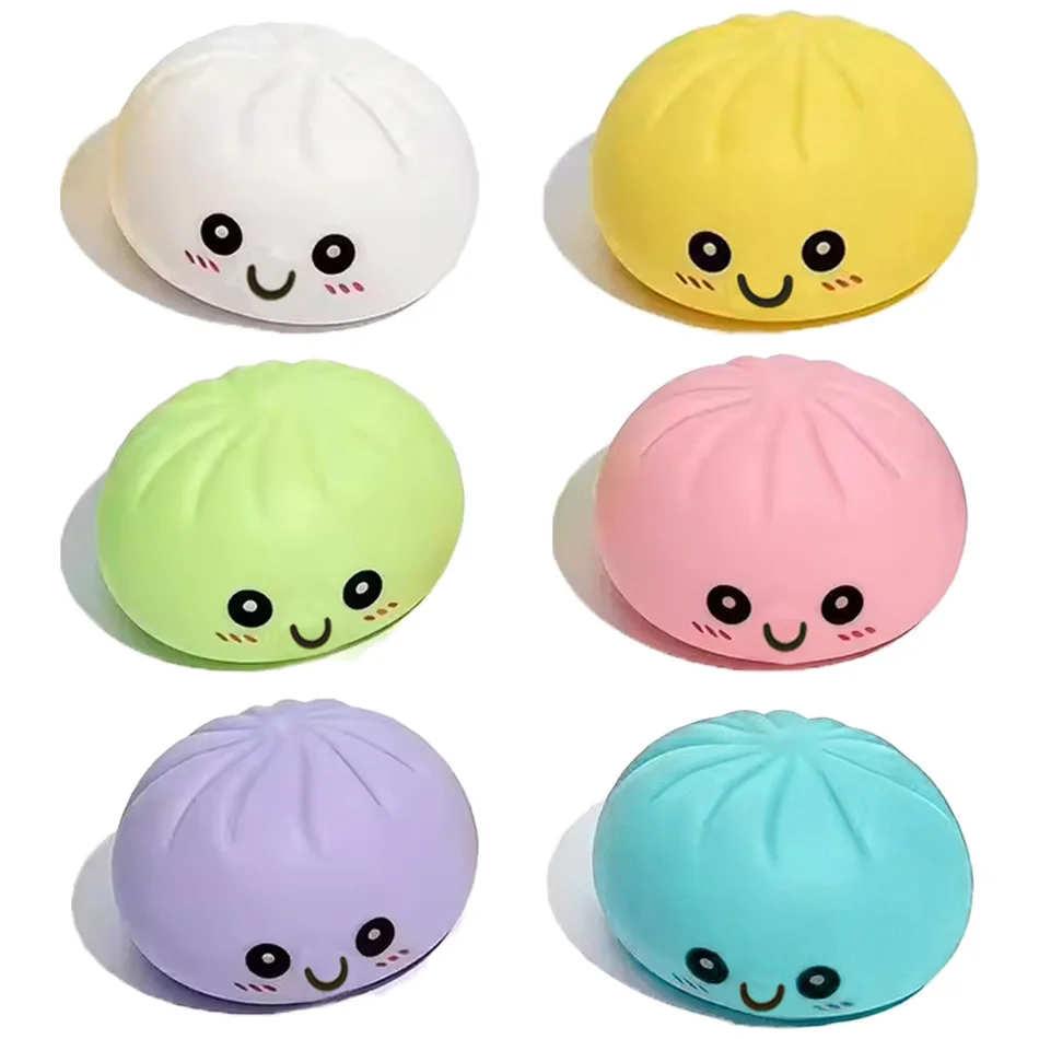 Luminous Dumpling Stress Relief Fidget Toy - Night Light & Desktop Decoration Gift
