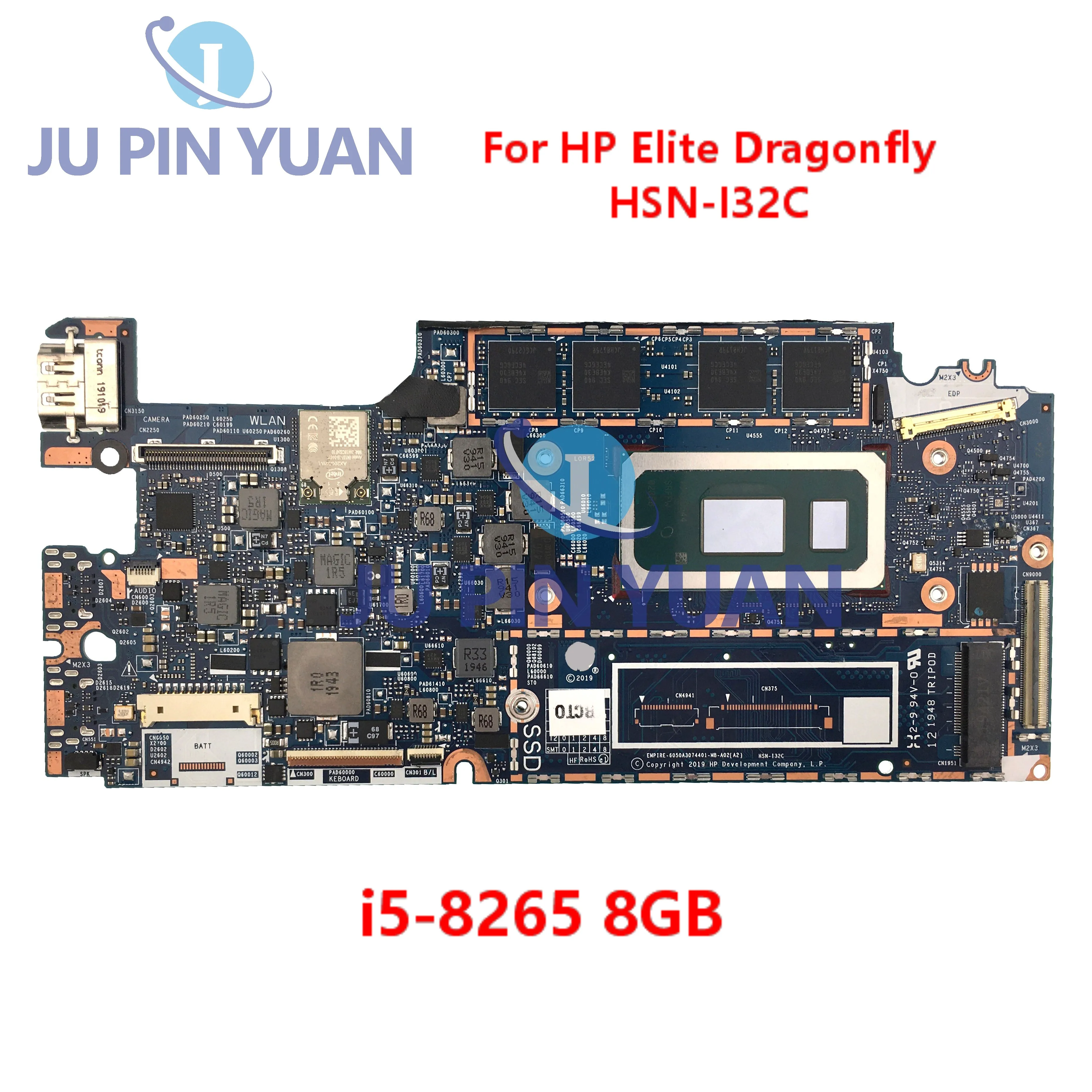 Laptop Motherboard W/ i5 8265U Mianboard L74107 601 For HP Elite ...