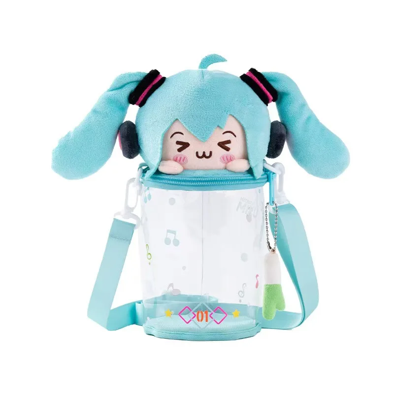 Hatsune Miku Plush Crossbody Backpack - Large-Capacity Festival Gift Bag
