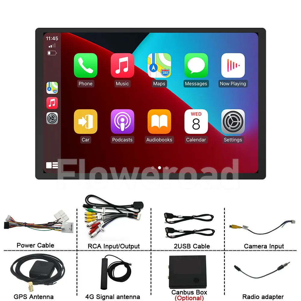 ƿ  Ƽ̵ ÷̾, ȵ̵ ڵ   , GPS ׺̼, DSP  4G BT , ƿ Q5 8R 2010 - 2018 