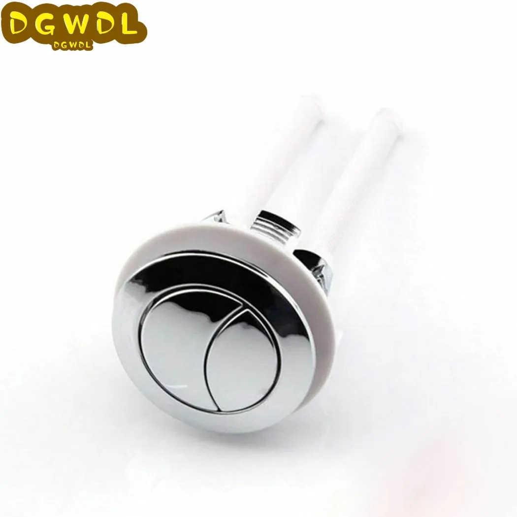 38mm Universal Dual Flush Toilet Water Tank Button Round Valve Push Button Flush Toilet Seat Water Tank Valve Bathroom Parts