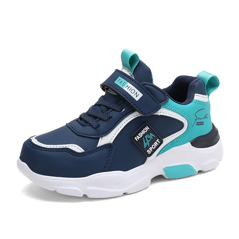 Kids Leather Sport Sneakers 5