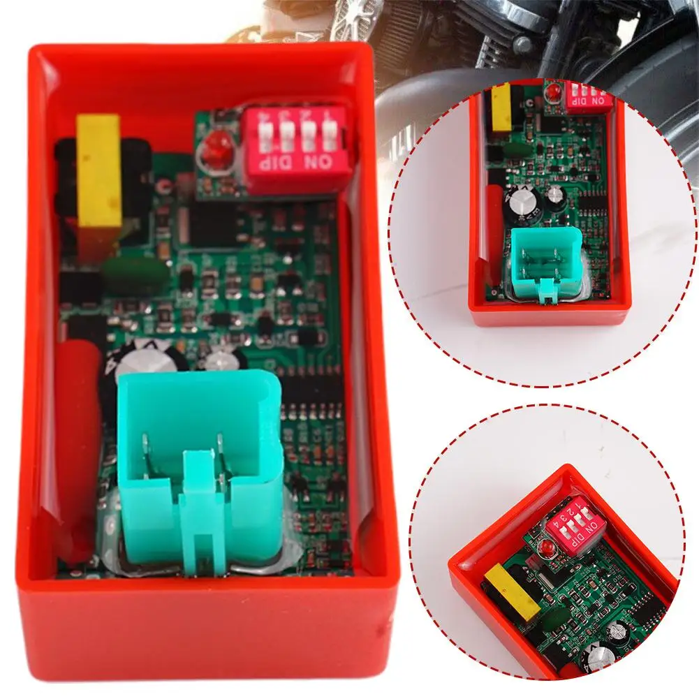 DIP 스위치가있는 4/5/6Pin AC CDI 박스 WAVE100 Racing YX140 경쟁 레이싱 Y K7C0 용 오토바이 Lgnition Speed ??Limit4000-12000