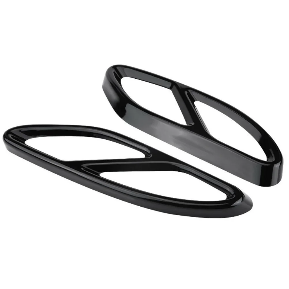 Exhaust Pipe Case Cover Trim Car exhaust cover For Mercedes Benz W204 W205 W212 W213 W176 X253 GLC GLA