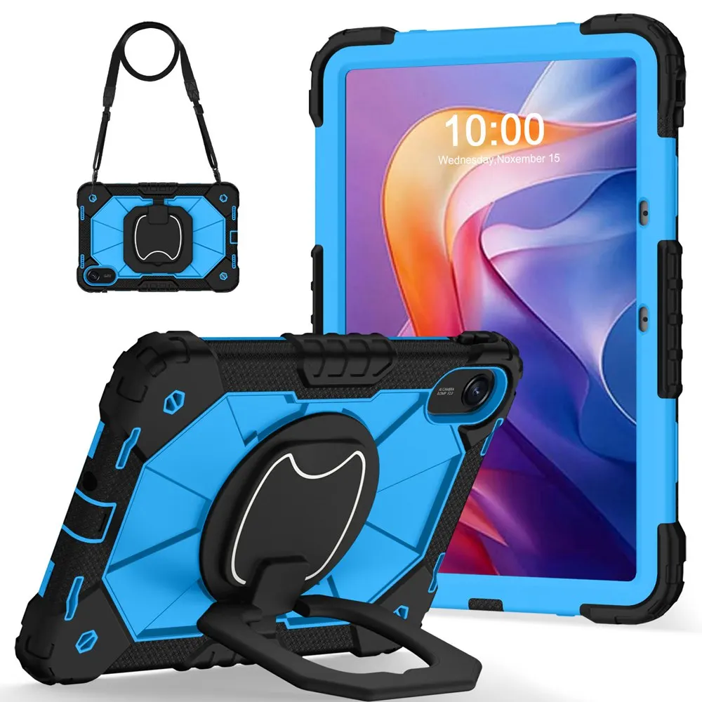 Kids Armor Shockproof Tablet Case with Wristband Cover