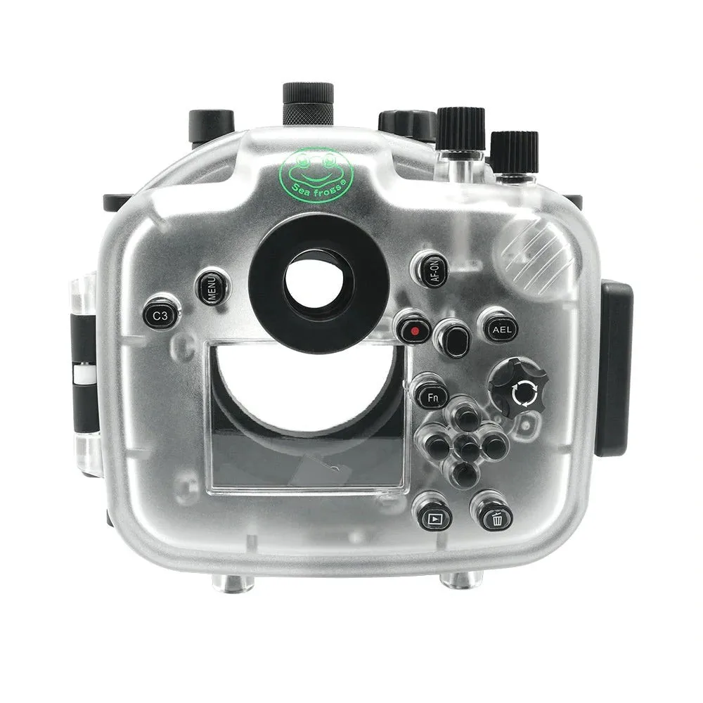 Seafrogs 40M/130FT Underwater Camera Housing Diving Case For Sony A7R III PRO Wi