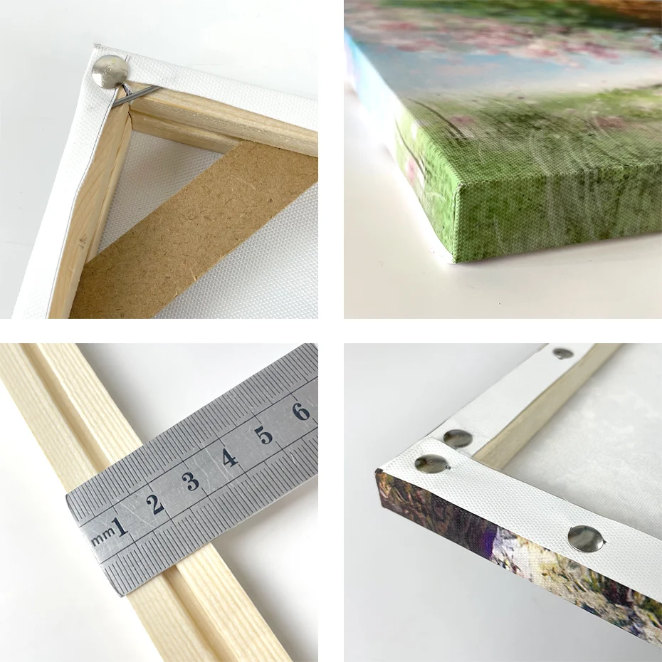 Wood Picture Frame 70x140 180x90 DIY Large Stretcher Bars Oil Diamond Painting