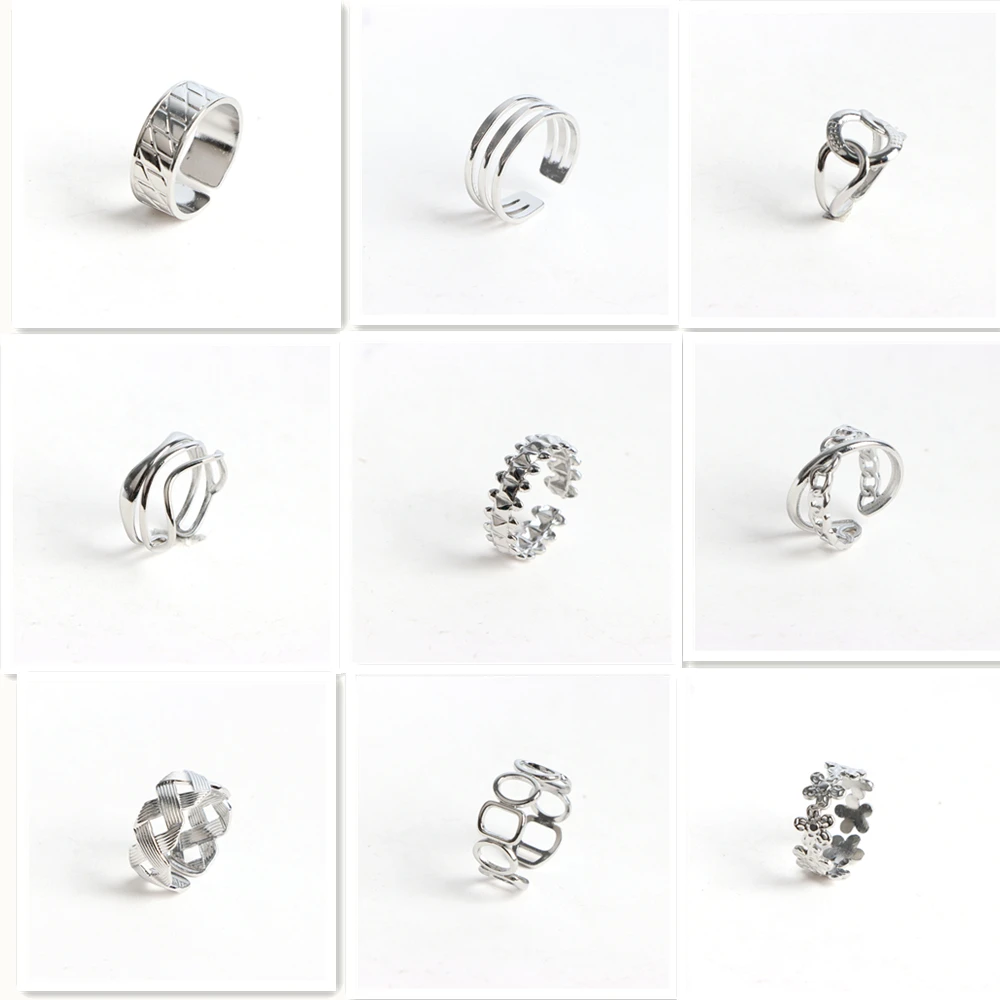 Anellini tondi apribili colore argento 4 mm - Mondo Fai da Te