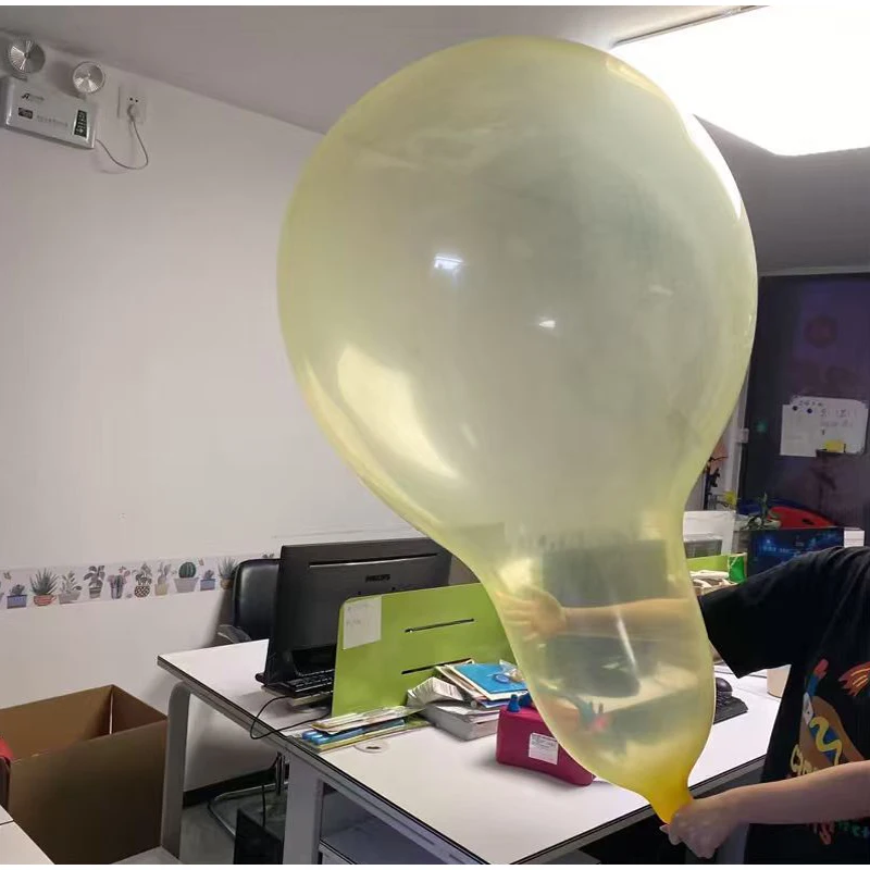 40 Zoll Übergroßer Gummi-Aufblasballon 6-Farben Einfarbig Transparent Party Festival Feier Hochzeit Atmosphäre Requisiten – Detail 10