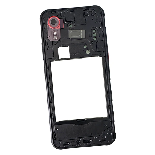 For Samsung Galaxy XCover7 Middle Frame Rear Bezel Plate Chassis Housing For XCover 7 Back Frame LCD Frame 1
