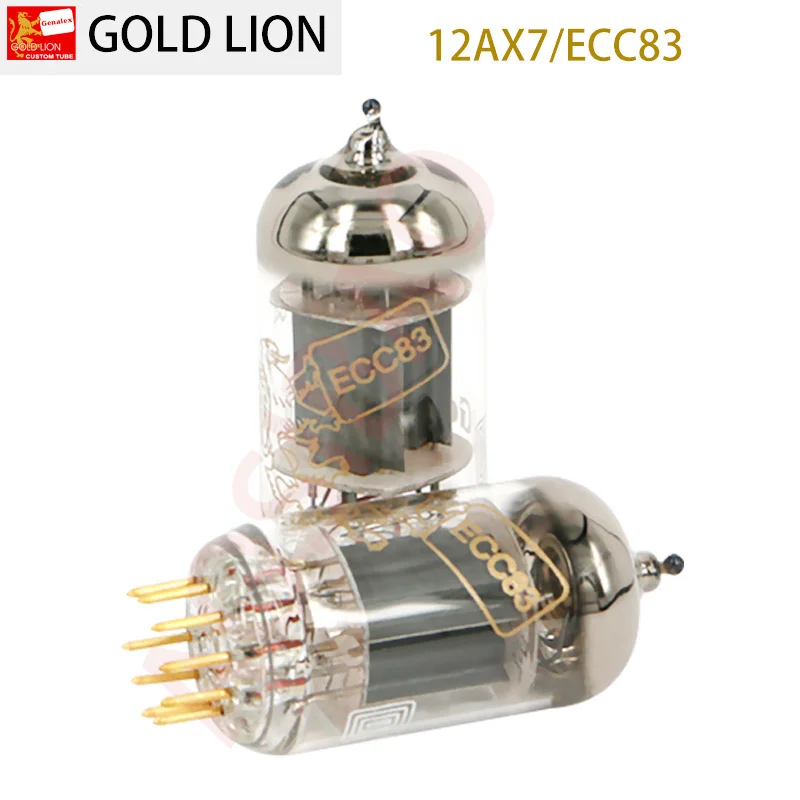 GOLD-LION 12AX7 ECC83 Vacuum Tube Precision pairing Valve Replaces Electronic tubes For Amplifier