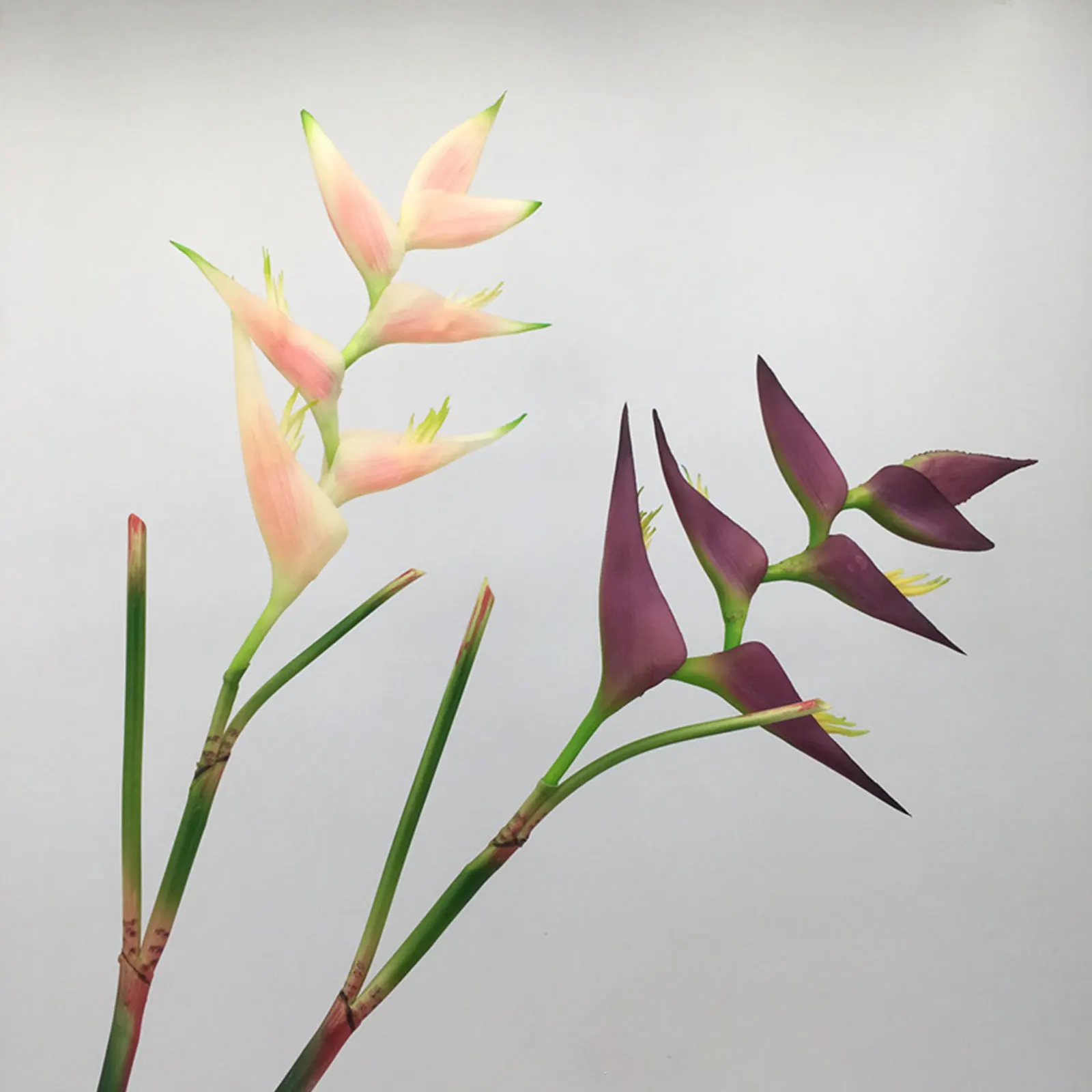 93Cm Artificiale Real Touch Flower Bird Of Paradise Strelitzia Floor Fake Flower Room Wedding Party Decor