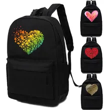 

Women Backpack Fashion Canvas School Backpack Female College Students High Capacity Handbag Men Shoulder Bags 2022 New Love Gift