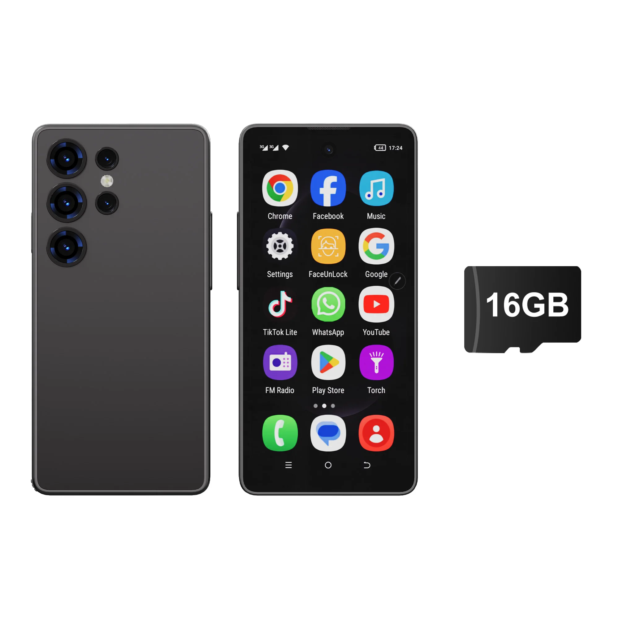 Black N 16GB TF card