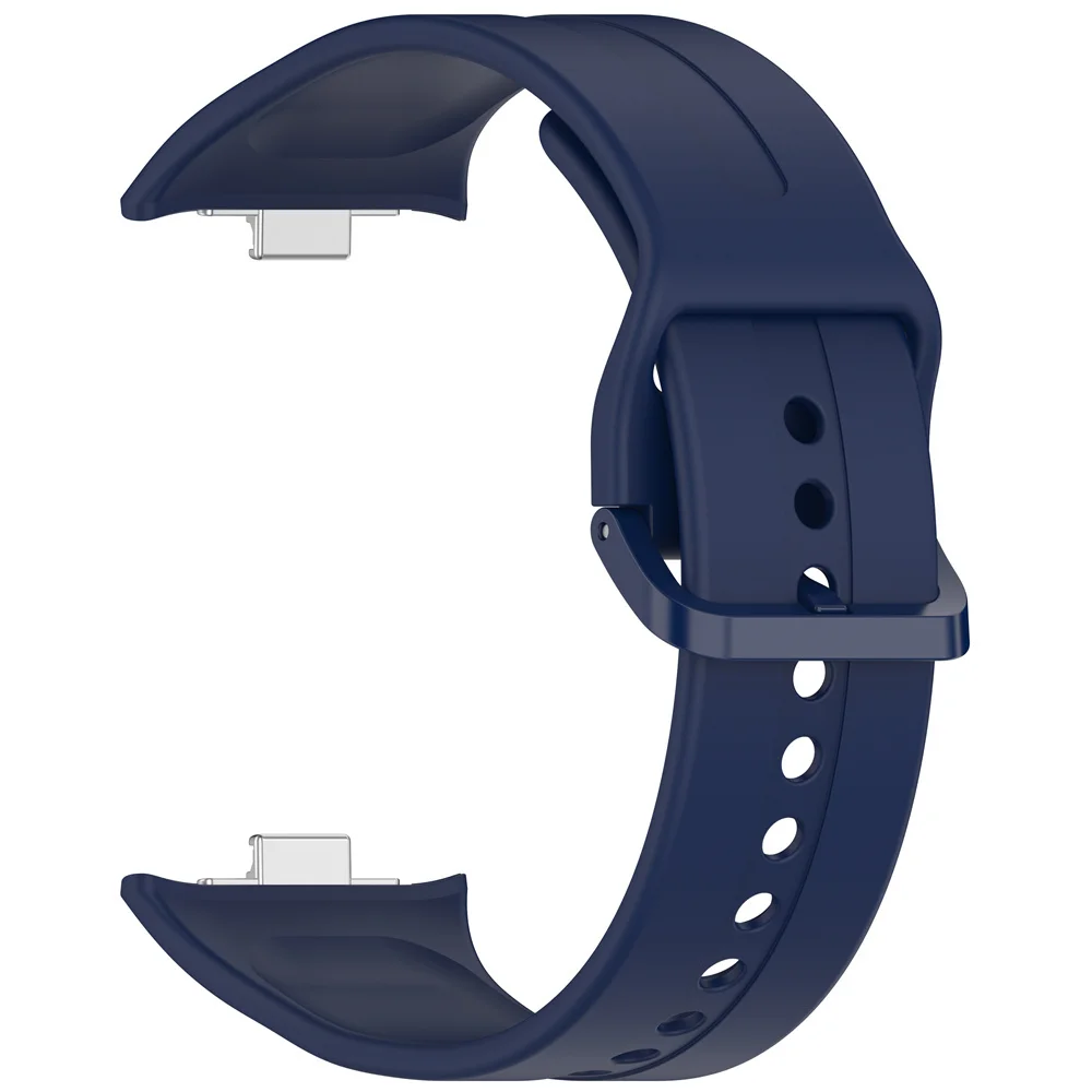 Soft Silicone Strap for Smartwatch, Adjustable Wristband Bracelet, Compatible with Various Models