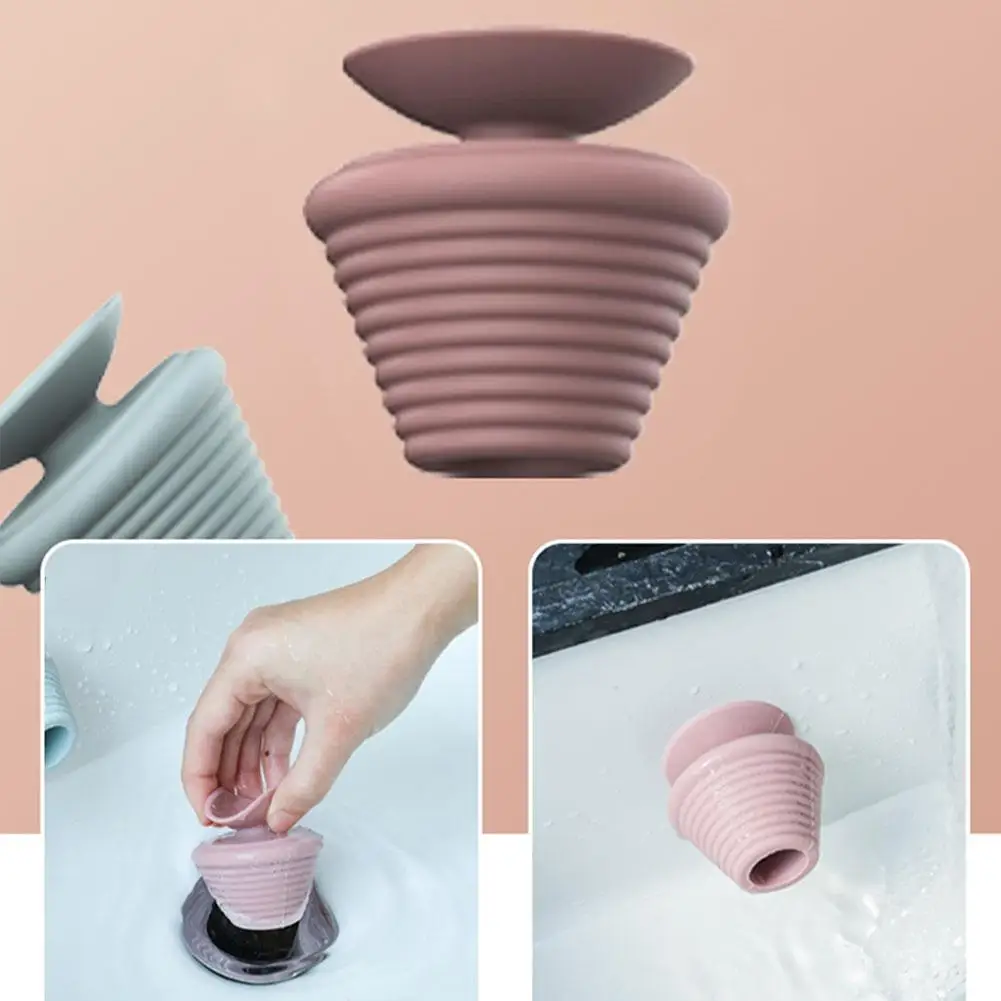 bathtub stopper Universal Tub Stopper Bathtub Drain Plug Sink Drain Anti-Clogging Bath Plug Bathroom Accessorie