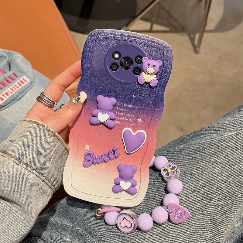 Xiaomi Phones Redmi Poco X3 Back Cover Poco X3 3d Back Cover For