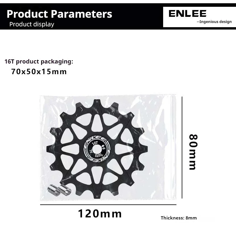 Fahrrad Hinten Jockey Pulley Keramik Lager Schaltwerk Jockey Rad Ultraleicht MTB Road Fahrrad Schaltwerk Guide Rad Zubehör – Detail 14