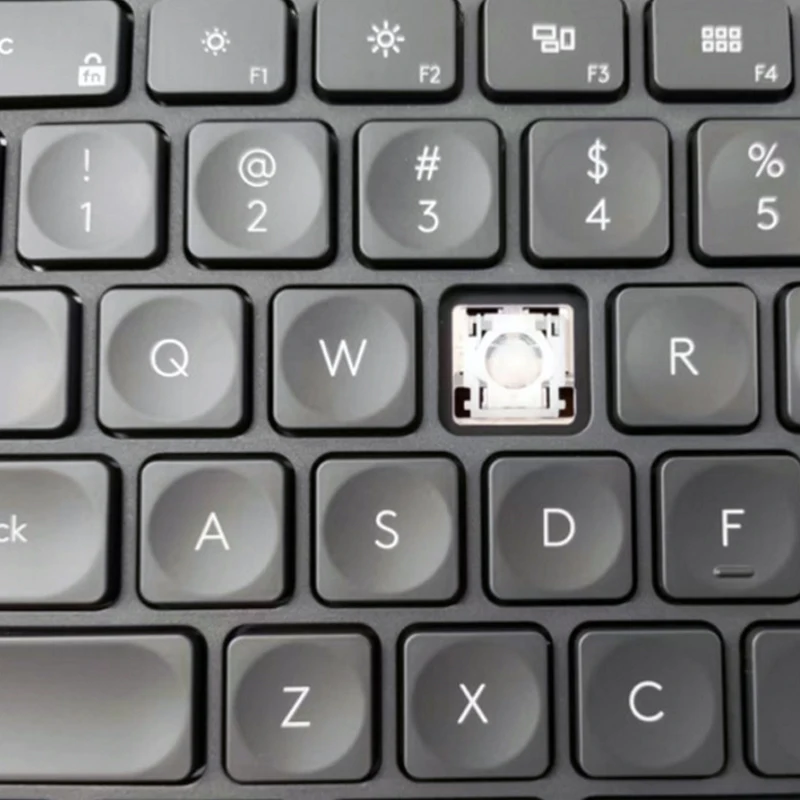 Substituição Keycap Chave Boné & Scissor Clipe & Dobradiça para Logitech Artesanato mx Chaves Teclado Greyblack Inglês - Imagem 6