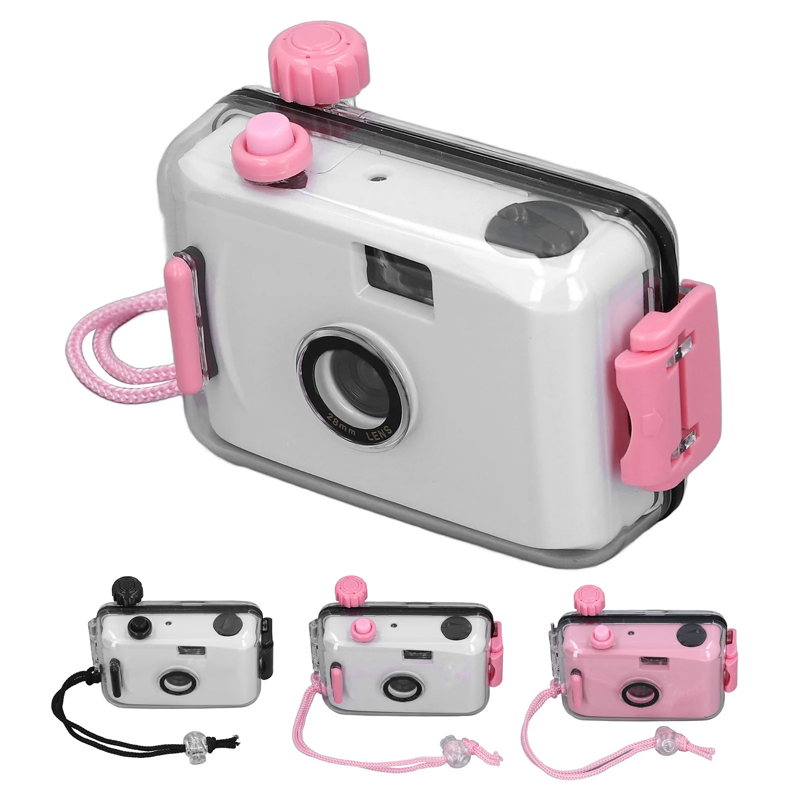 35mm Reusable Film Camera with Waterproof Case for Snorkeling with Shutter Speed 1/100s F/9 28MM Lens 35mm Reusable Film Camera 5