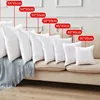 Multiple Size Simple Breathable Square Cushion Core High Resilience PP Cotton Pillow Core Sofa Backrest Cushion Core With Zip 5