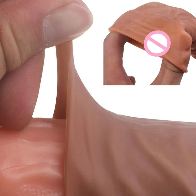 Silicone Penis Extension Cock Condom
