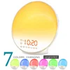 Simulation of Sunrise and Sunset Nature Wake Up Light LED Electronic Alarm Clock Light Bedside Lamp Sleep Timer Light Home Decor 6
